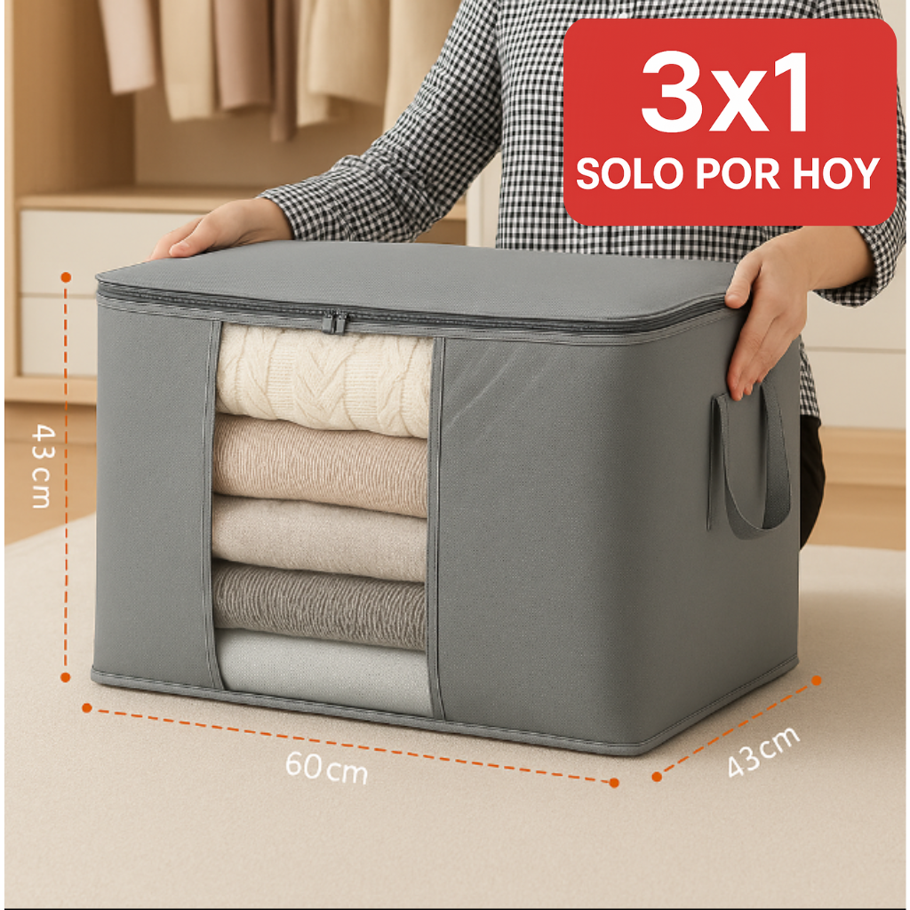 🎁 3x1 SOLO por HOY – OrdenBox™ | El orden que tu hogar necesita