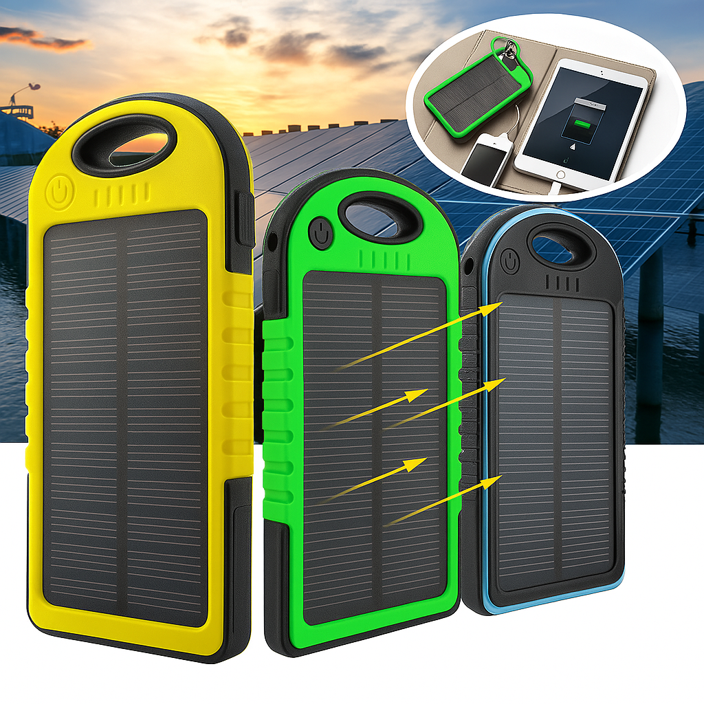 PowerBattery™ – Cargador Solar Power Bank