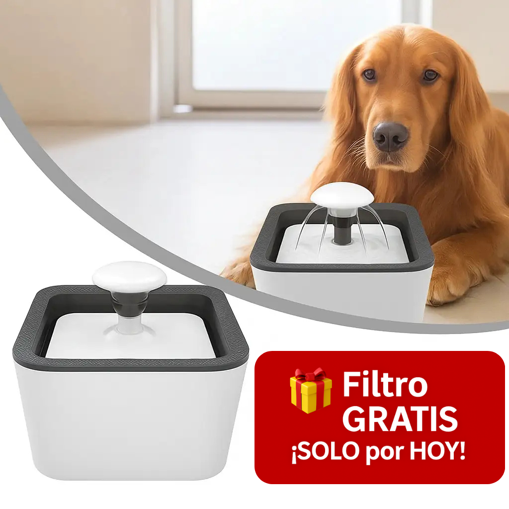 🎁 Filtro GRATIS incluido – ¡Solo por hoy! | FuenteFiel™: Agua limpia y fresca todo el día