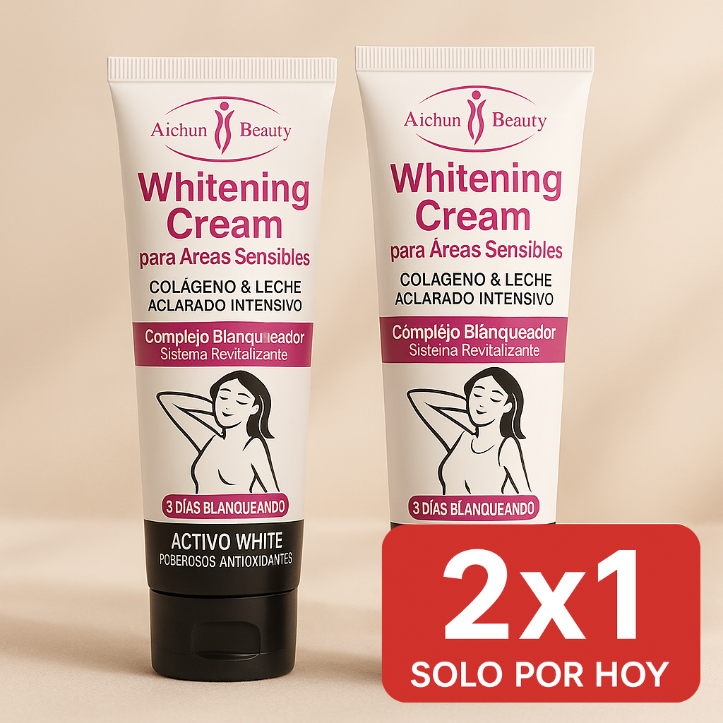 🔥 2x1 SOLO por HOY – Clarisse™ | Crema Blanqueadora de Axilas