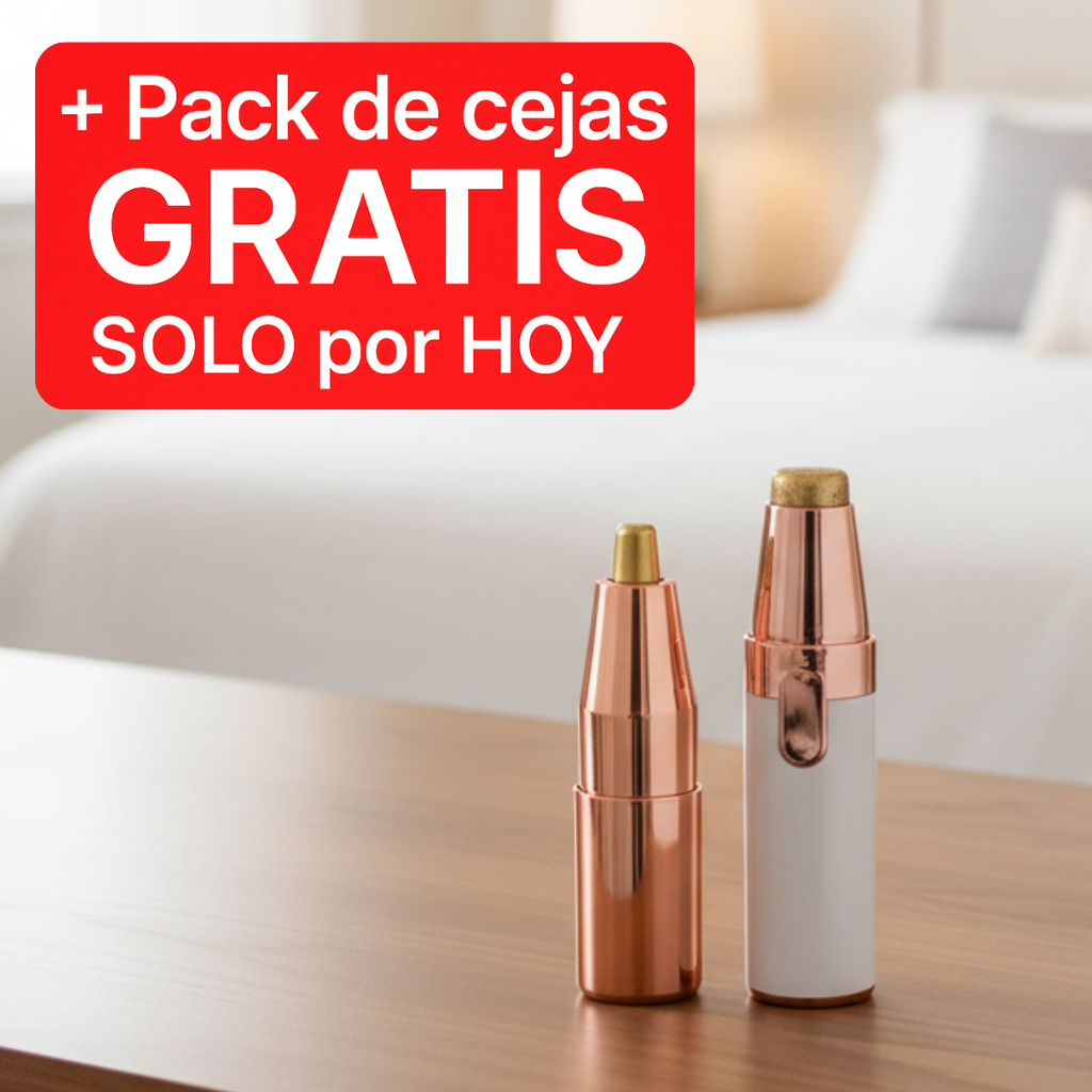 🎁 Pack de Cejas GRATIS SOLO por HOY – LumiSkin™: adiós al sufrimiento en la depilación.