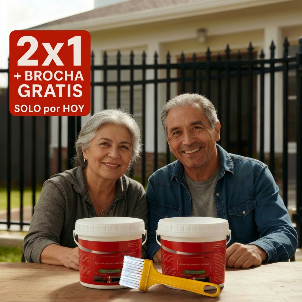 🎁 2x1 + Brocha GRATIS SOLO por HOY | ÓxidoFix™: Removedor de Óxido