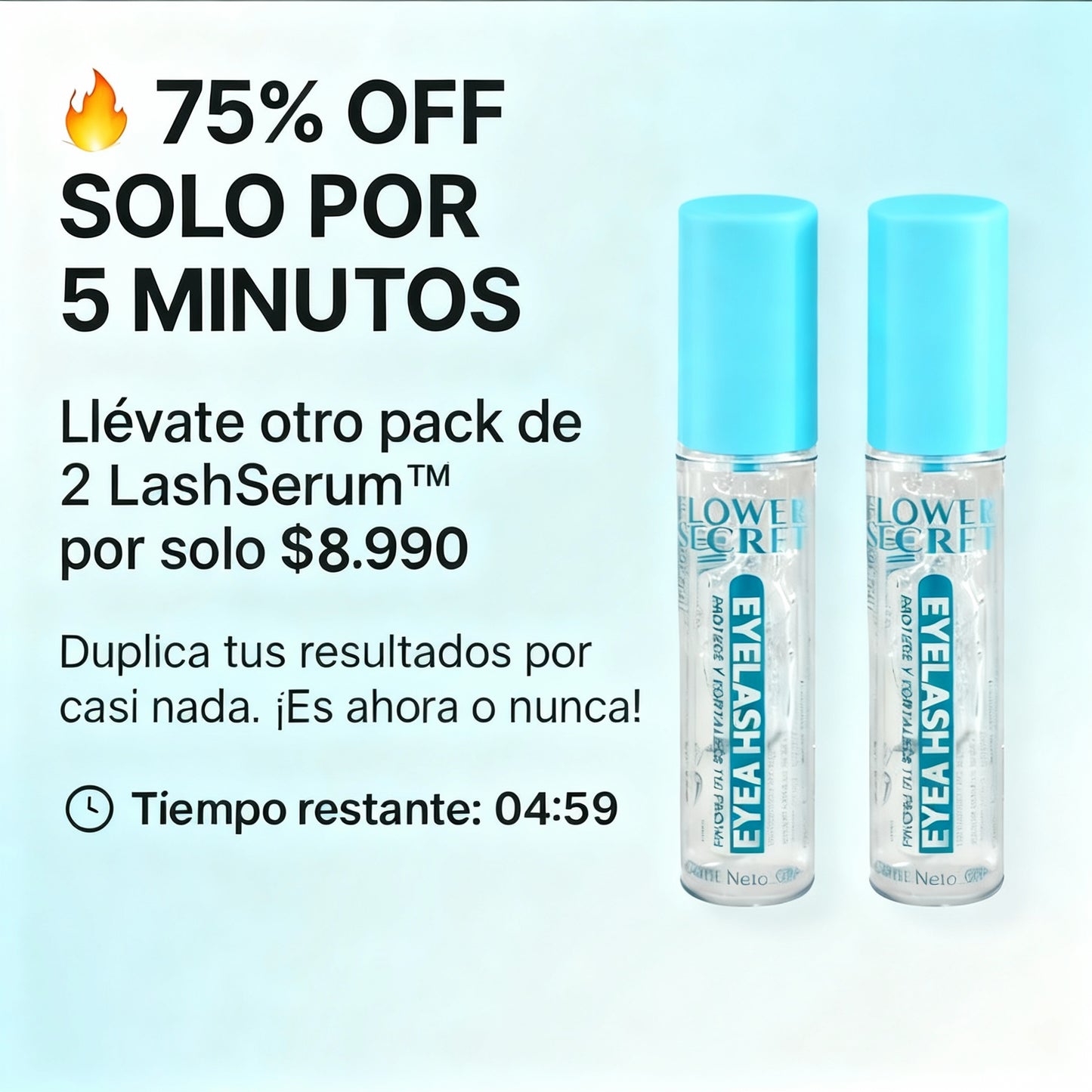 + Otro Pack 2 LashSerum™ con 75% OFF