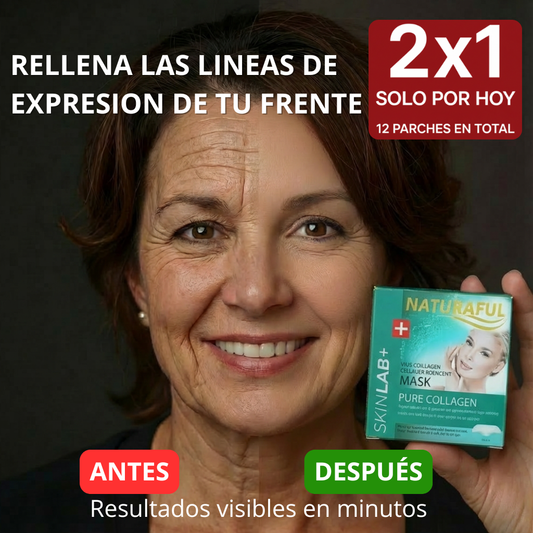 🎁 2x1 SOLO por HOY | SkinLift™: Parches de colageno para la frente