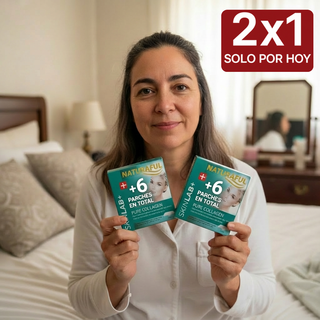 🎁 2x1 SOLO por HOY | SkinLift™: Parches de colageno para la frente