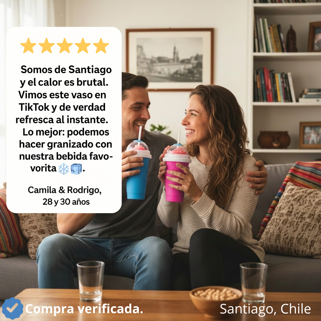 🚨 ÚLTIMAS unidades disponibles | IceMinute™: Vaso granizado mágico