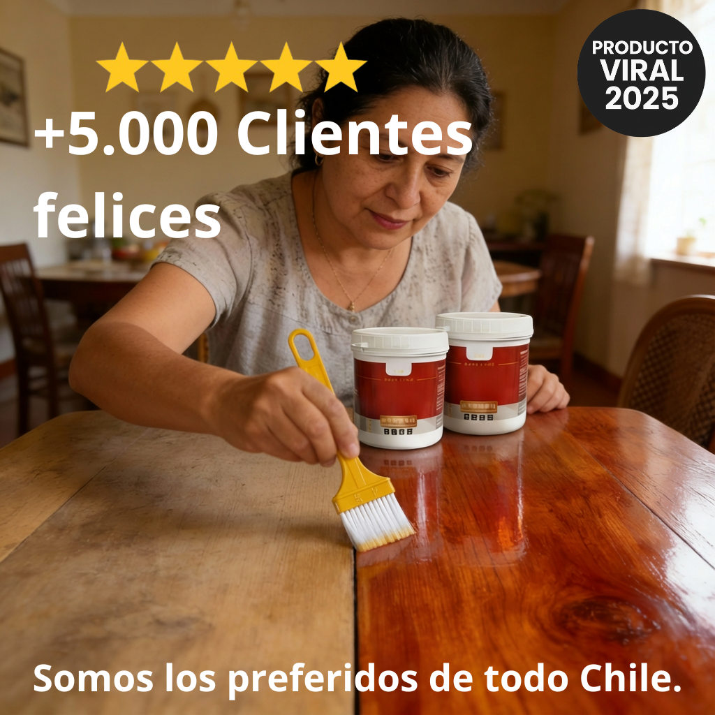 🎁 2x1 + Brocha GRATIS SOLO por HOY | ReviveMesa™: Restaura y revive tu mesa al instante