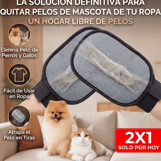 🎁 2x1 SOLO por HOY | ChaoPelos™: Guante Inteligente Quita Pelo para Ropa