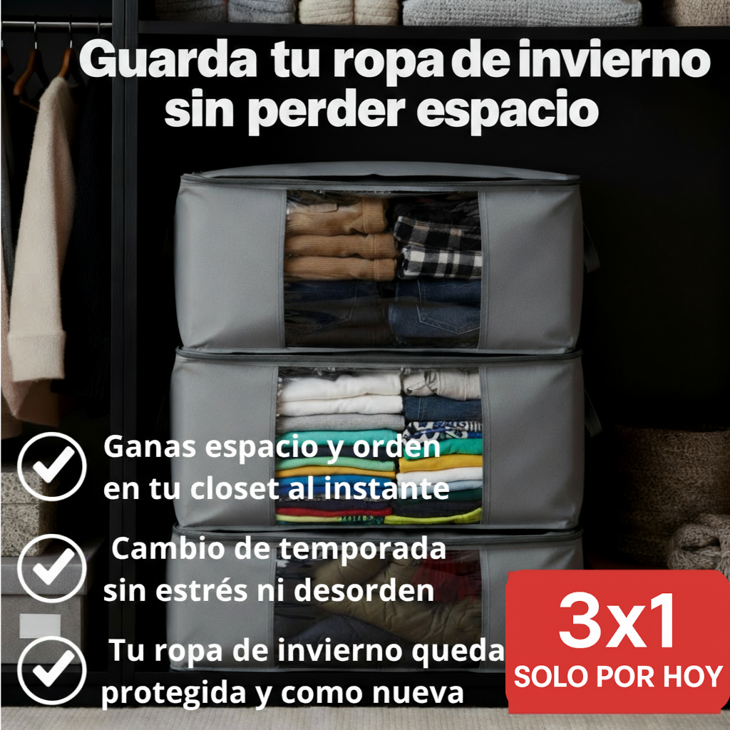 🎁 3x1 SOLO por HOY – OrdenBox™ | El orden que tu hogar necesita