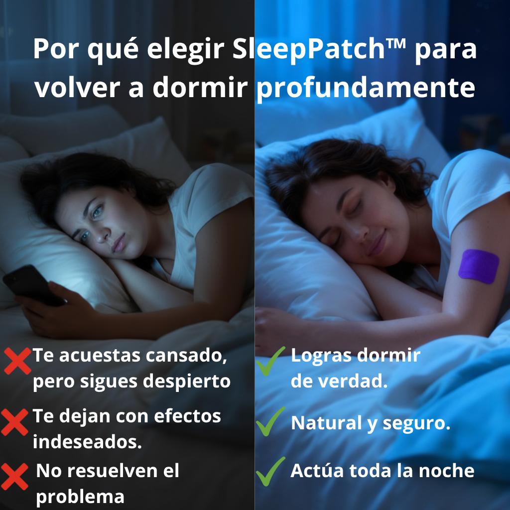 🔥 ÚLTIMAS unidades disponibles – SleepPatch™: Por fin un parche que si te ayuda a dormir de verdad