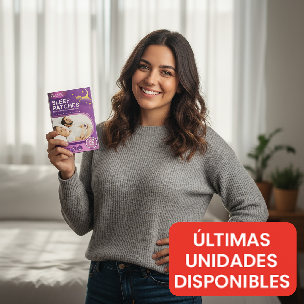 🔥 ÚLTIMAS unidades disponibles – SleepPatch™: Por fin un parche que si te ayuda a dormir de verdad