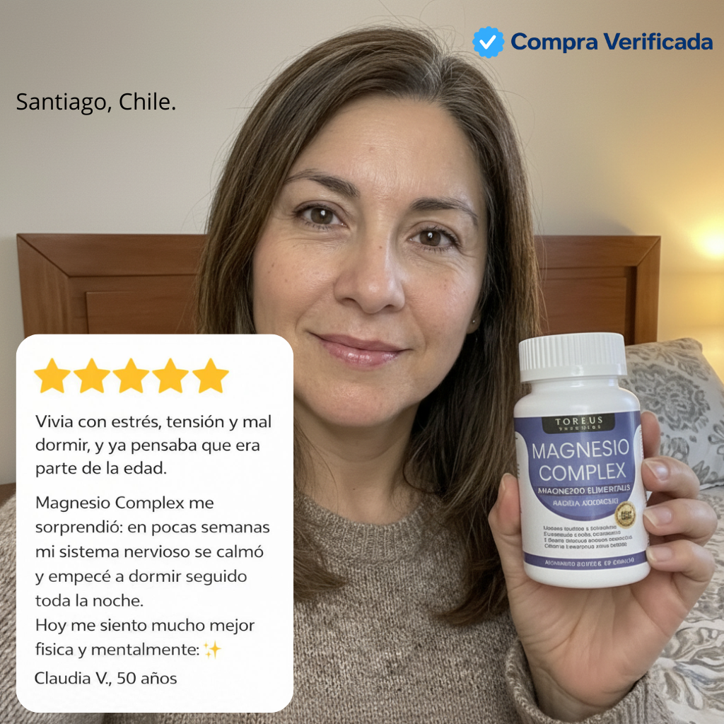 ⏰ 50% OFF SOLO por HOY | Magnesio Complex™ – La solución para volver a dormir bien.