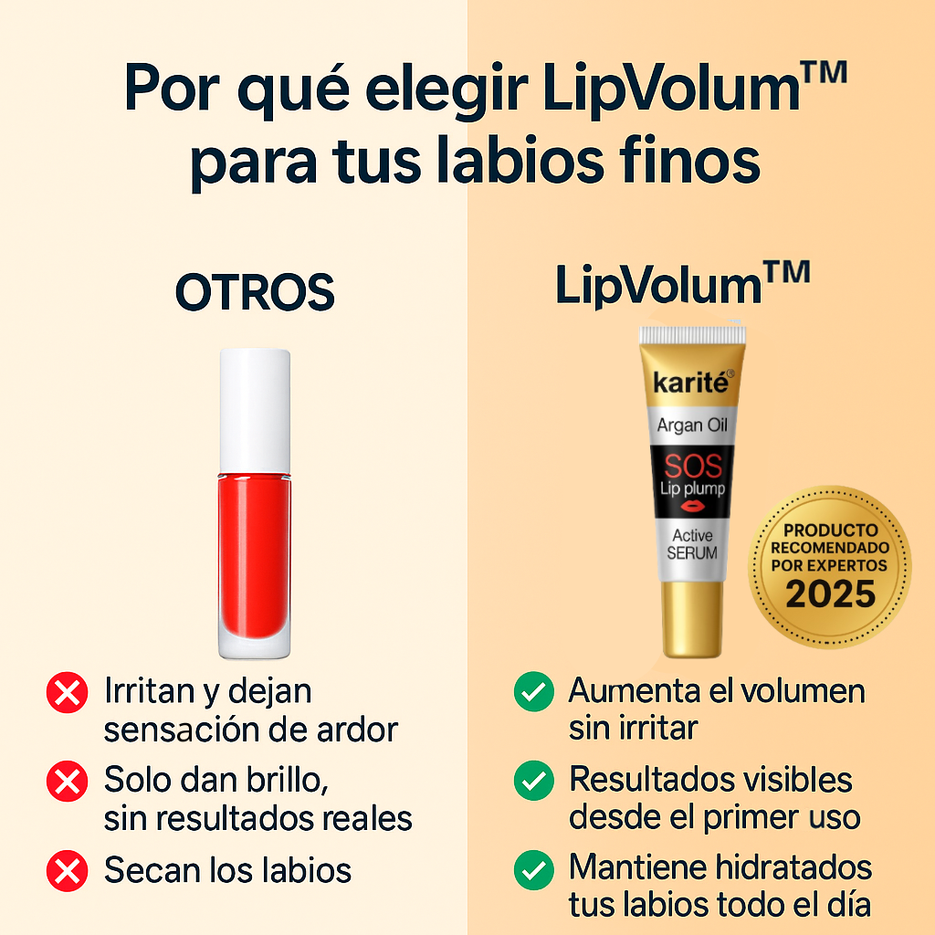 🎁 Lleva 2, paga 1 SOLO por HOY – LipVolum™: Dile adiós a los labios finos y sin forma