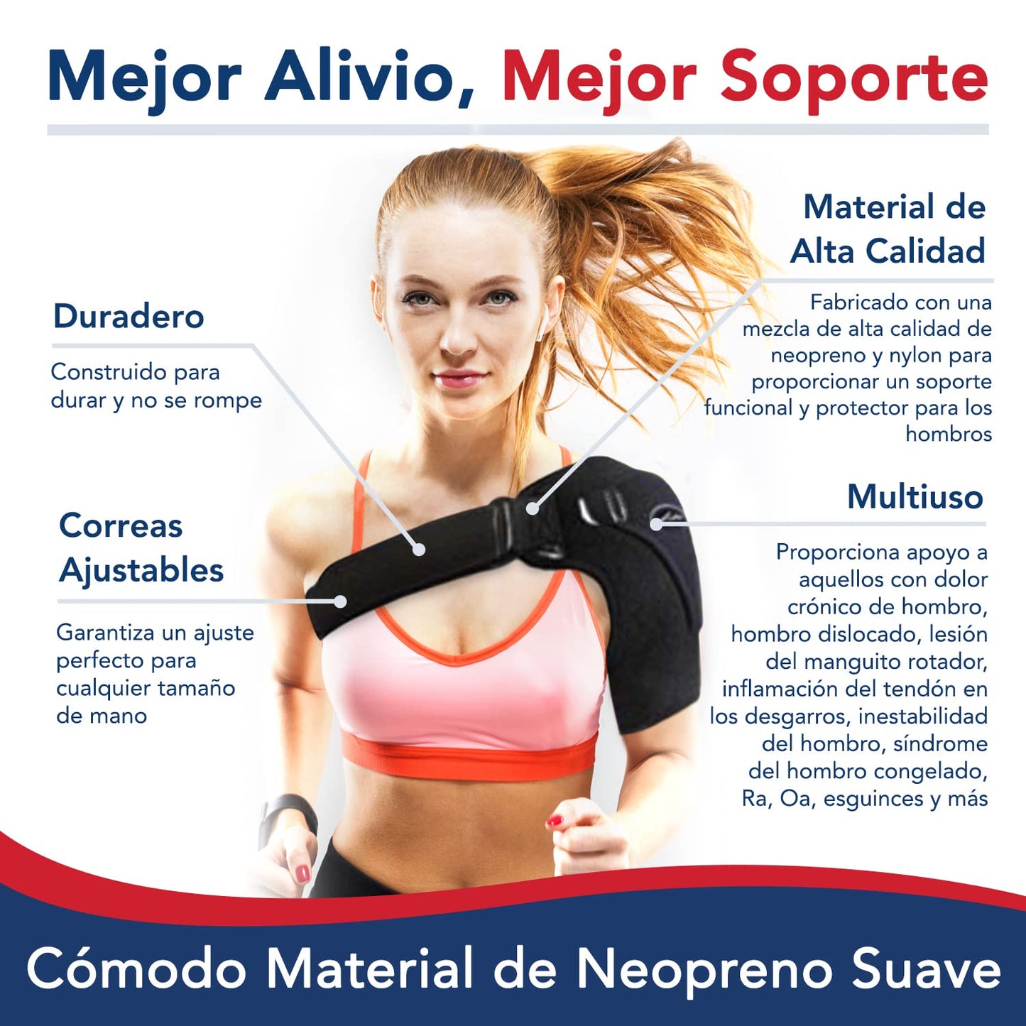 🔥 Últimas horas de CYBER – ShoulderX™ con 50% OFF | Soporte Deportivo Premium