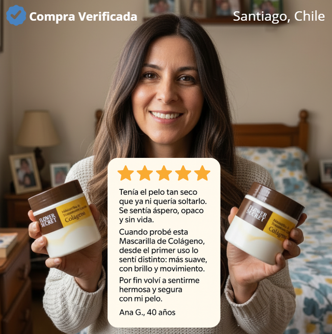 🎁 2x1 SOLO por HOY – CollagenMask™: Mascarilla Capilar con Colágeno