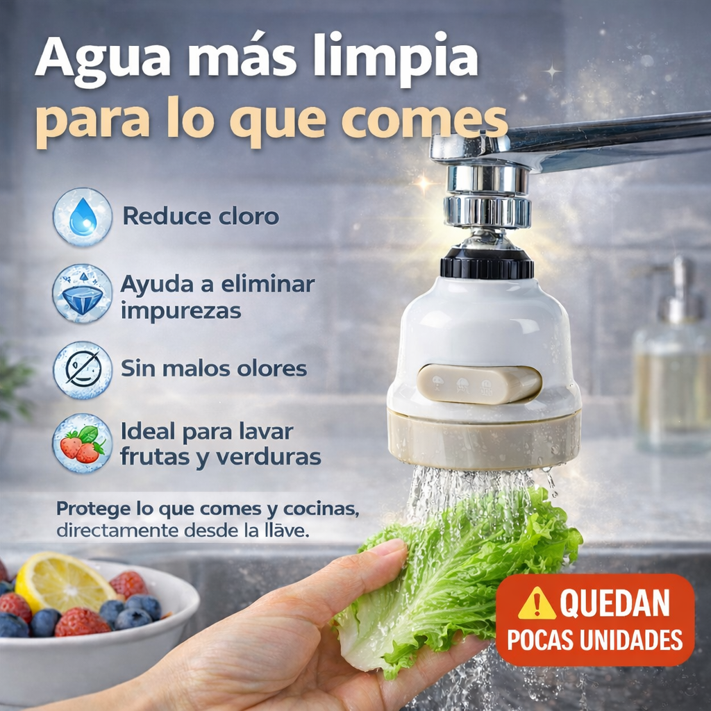⚠️ Quedan pocas unidades | AquaLuxe Pro™ - Purifica el agua de tu cocina