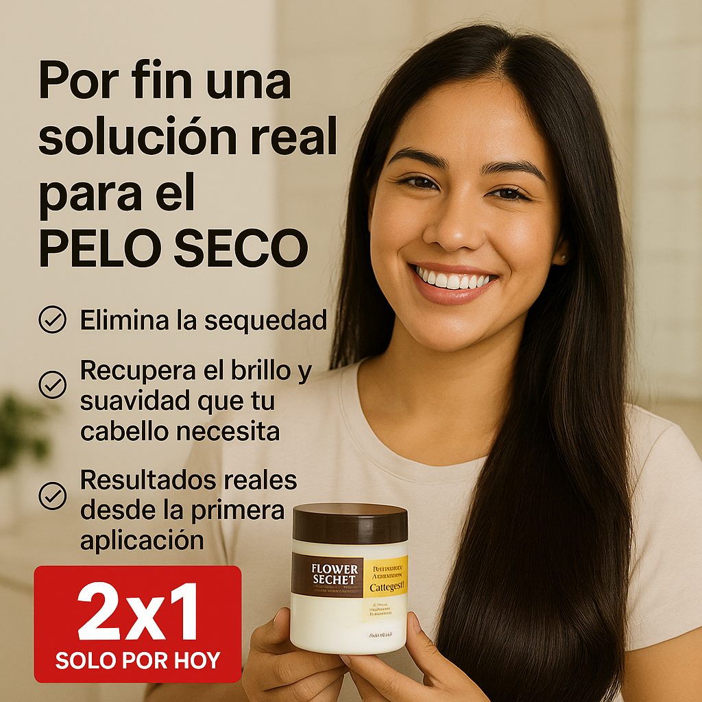 🎁 2x1 SOLO por HOY – CollagenMask™: Mascarilla Capilar con Colágeno