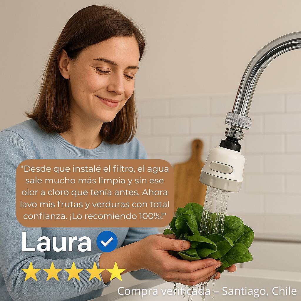 🔥 2x1 SOLO por HOY | AquaLuxe Pro™ - Purifica el agua de tu cocina