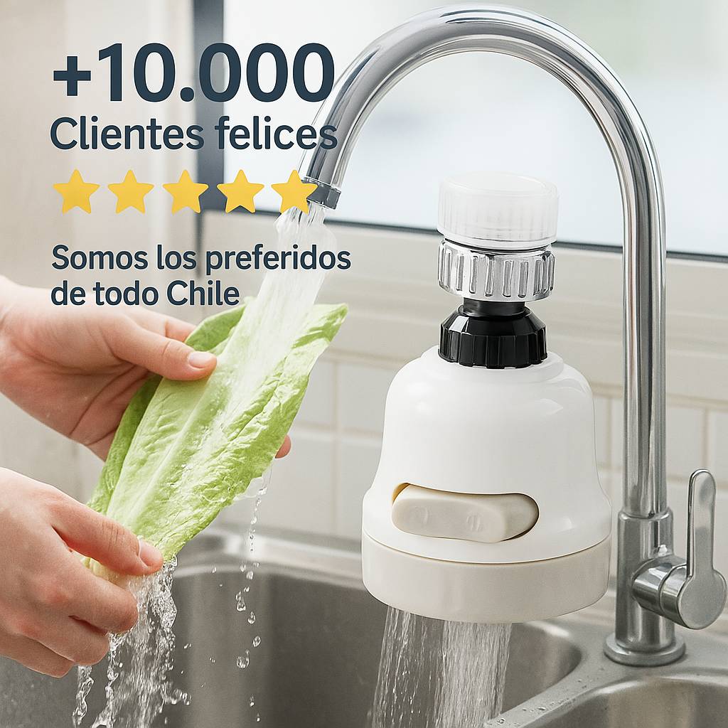 🔥 2x1 SOLO por HOY | AquaLuxe Pro™ - Purifica el agua de tu cocina