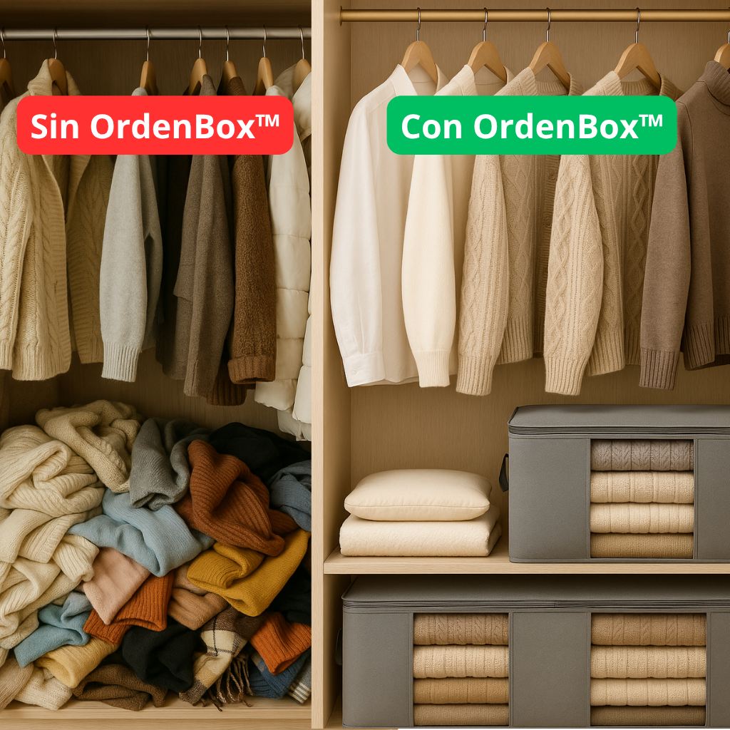 🎁 3x1 SOLO por HOY – OrdenBox™ | El orden que tu hogar necesita