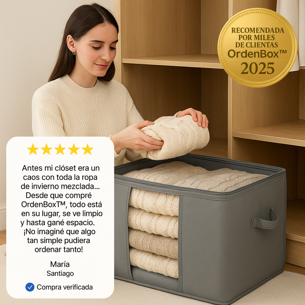 🎁 3x1 SOLO por HOY – OrdenBox™ | El orden que tu hogar necesita