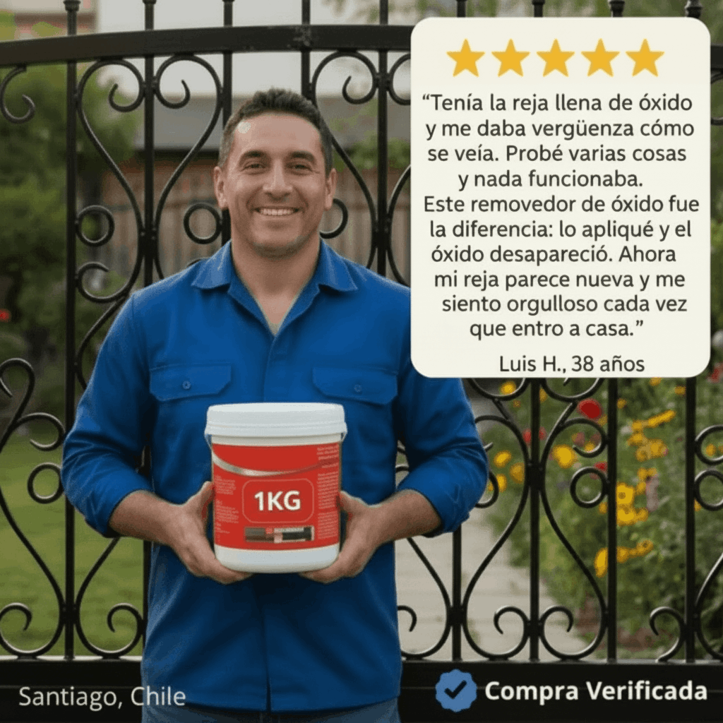 🚨 ÚLTIMAS unidades disponibles | ÓxidoFix™: Removedor de Óxido 1kg