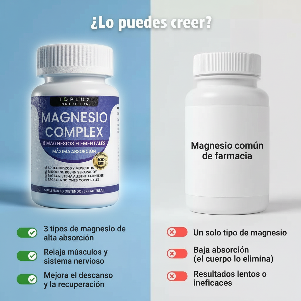 ⏰ 50% OFF SOLO por HOY | Magnesio Complex™ – La solución para volver a dormir bien.