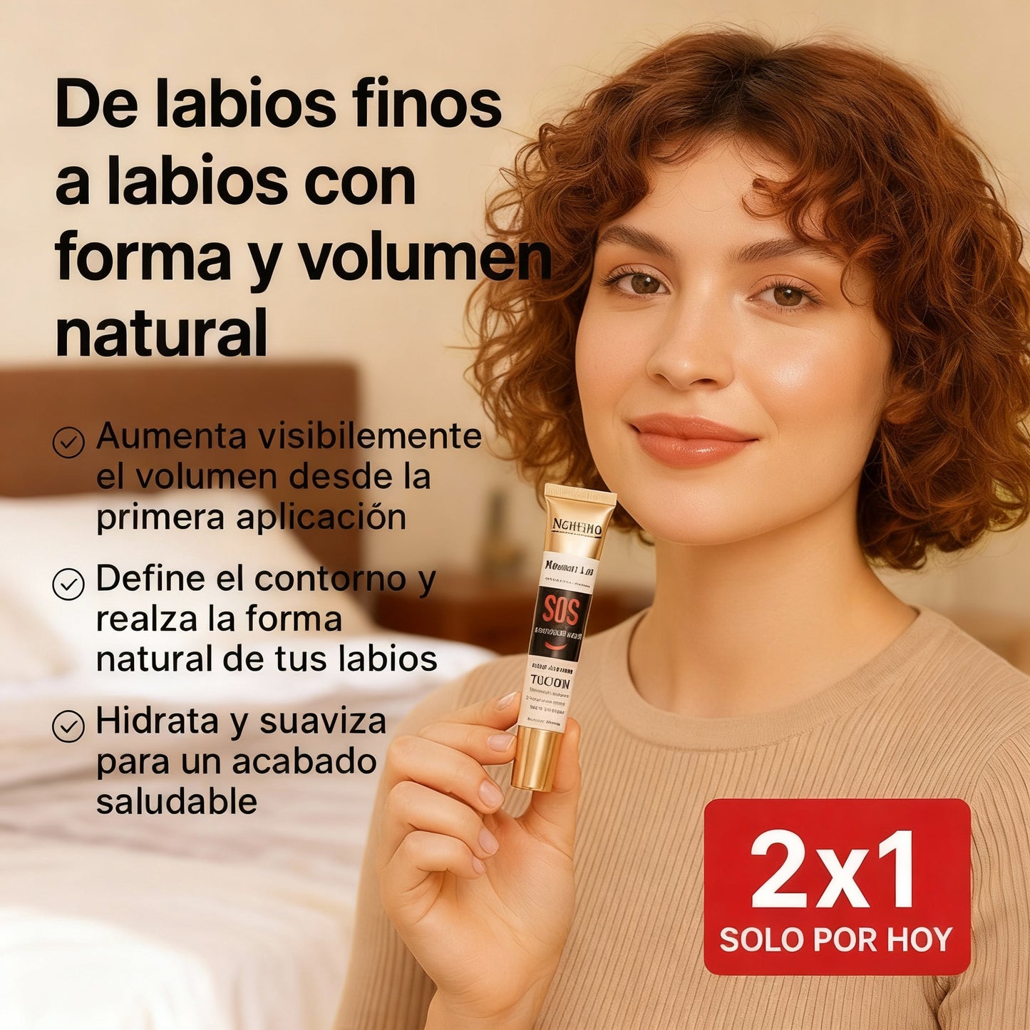 🎁 2x1 SOLO por HOY – LipVolum™: Dile adiós a los labios finos y sin forma