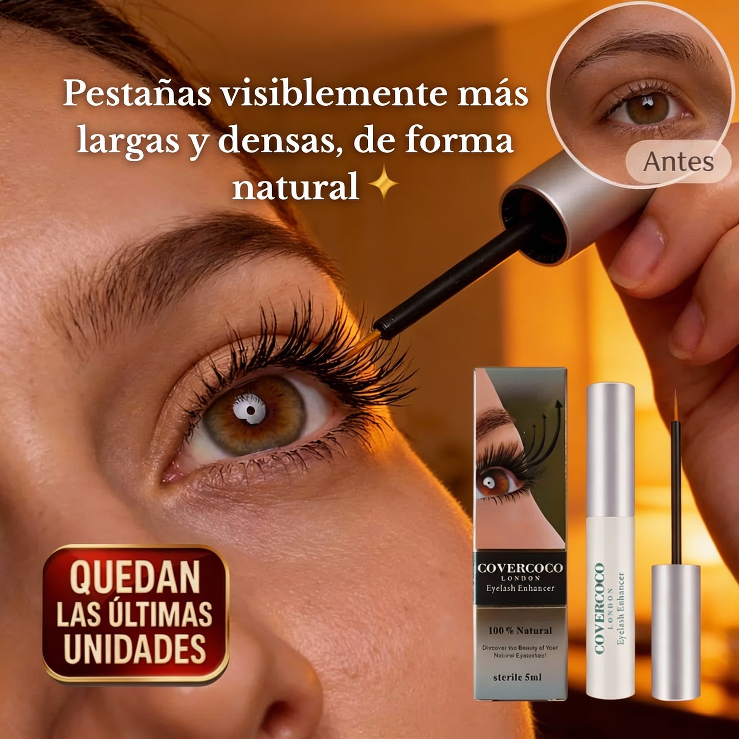 🚨 ÚLTIMAS unidades disponibles | CoverCoco London™: Serum crecimiento pestañas