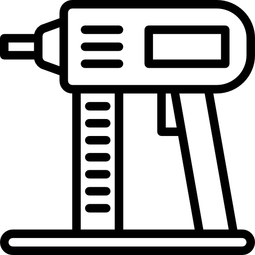 Coloca el remache y remacha